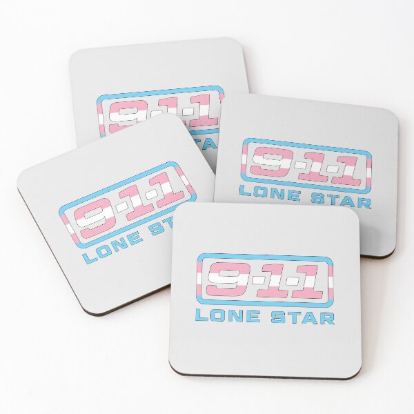 Item preview, 9-1-1: Lone Star logo (Transgender Pride Themed) designed and sold by Sunny's Delights.