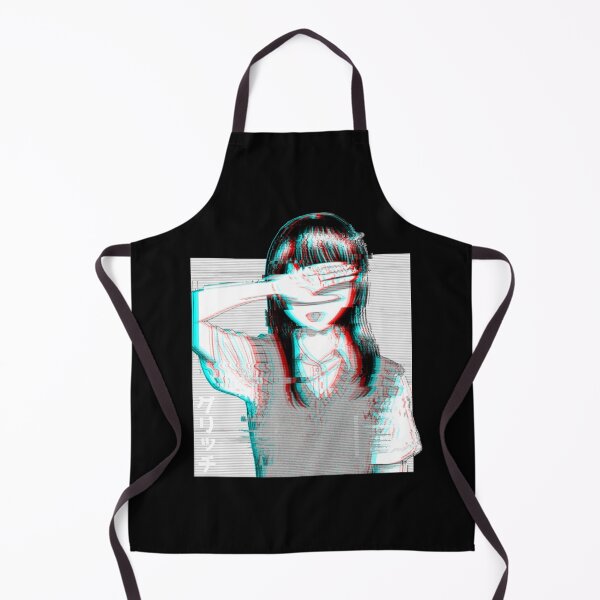 Artikelvorschau, Anime-Glitch-Mädchen entworfen und verkauft von PopUpShirt.