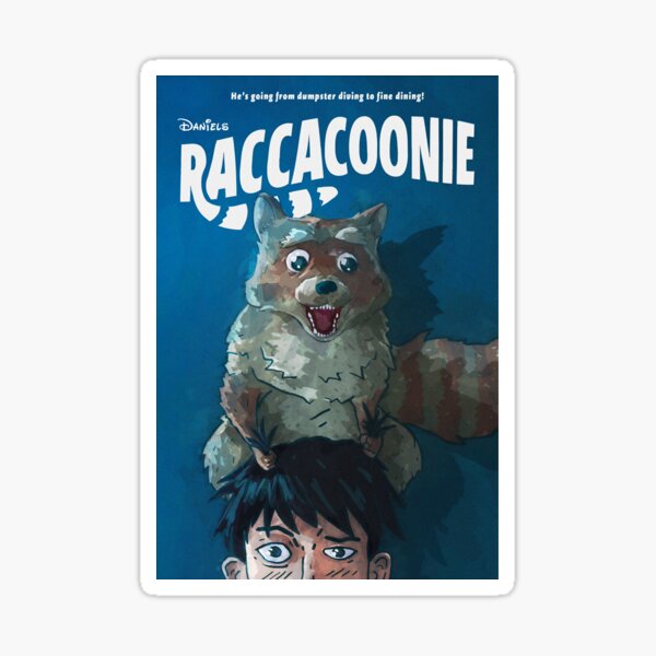 Raccacoonie Everything Everywhere All At Once Sticker