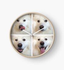 Die vier Gesichter eines Samojeden Uhr