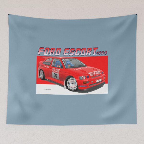 Item preview, EscortGrA Ford Escort V T designed and sold by StickIt2mePrin.