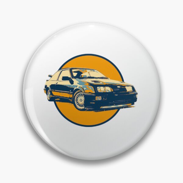 Item preview, Illustration Pop Art Ford Sierra Cosworth9 designed and sold by StickIt2mePrin.