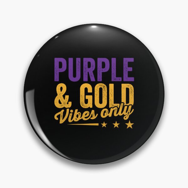 Item preview, Purple & Gold Vibes Only Shirt, Team Colors Shirt, High School Sports Day, College Sports Fan Shirt, Game Day Group Shirt, Raglan Shirt designed and sold by aymob.