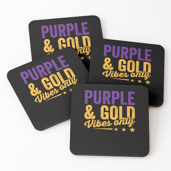 Item preview, Purple & Gold Vibes Only Shirt, Team Colors Shirt, High School Sports Day, College Sports Fan Shirt, Game Day Group Shirt, Raglan Shirt designed and sold by aymob.
