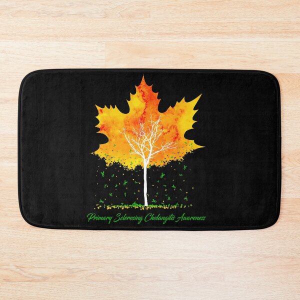 Item preview, Primary Sclerosing Cholangitis Awareness Maple Leaf Autumn Tree Orange Fall Leaves Season designed and sold by Sabfit.