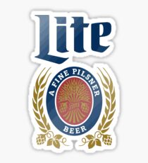 LITE (A FINE PILSNER) BEER Sticker