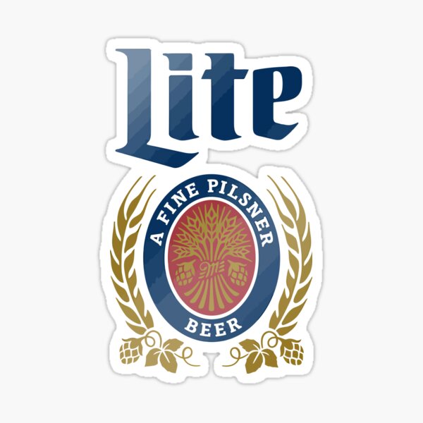 LITE (A FINE PILSNER) BEER Sticker