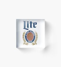 LITE (A FINE PILSNER) BEER Acrylic Block