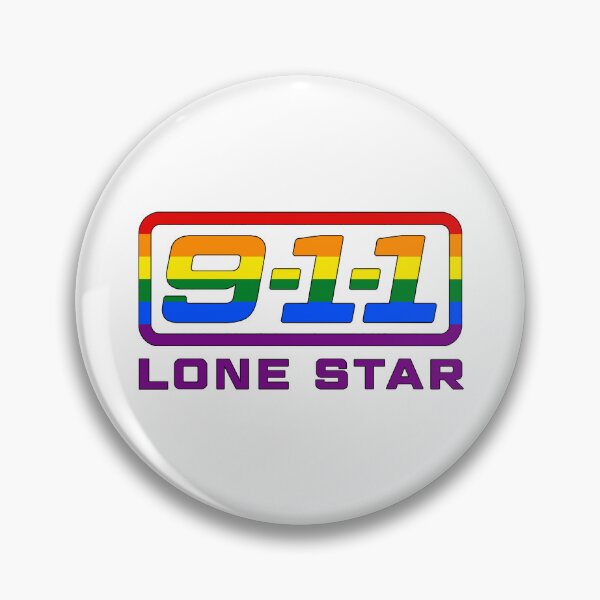 Item preview, 9-1-1: Lone Star logo (Pride Themed) designed and sold by Sunny's Delights.