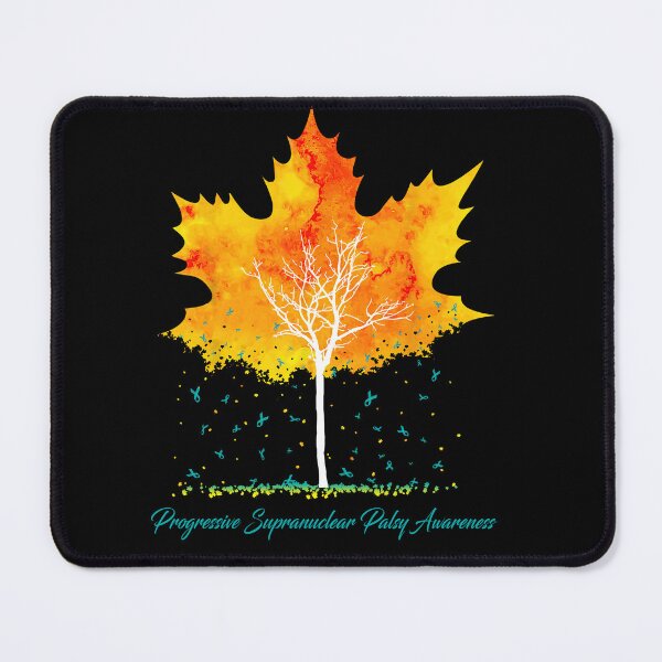 Item preview, Progressive Supranuclear Palsy Awareness Maple Leaf Autumn Tree Orange Fall Leaves Season designed and sold by Sabfit.
