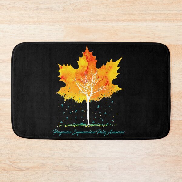 Item preview, Progressive Supranuclear Palsy Awareness Maple Leaf Autumn Tree Orange Fall Leaves Season designed and sold by Sabfit.