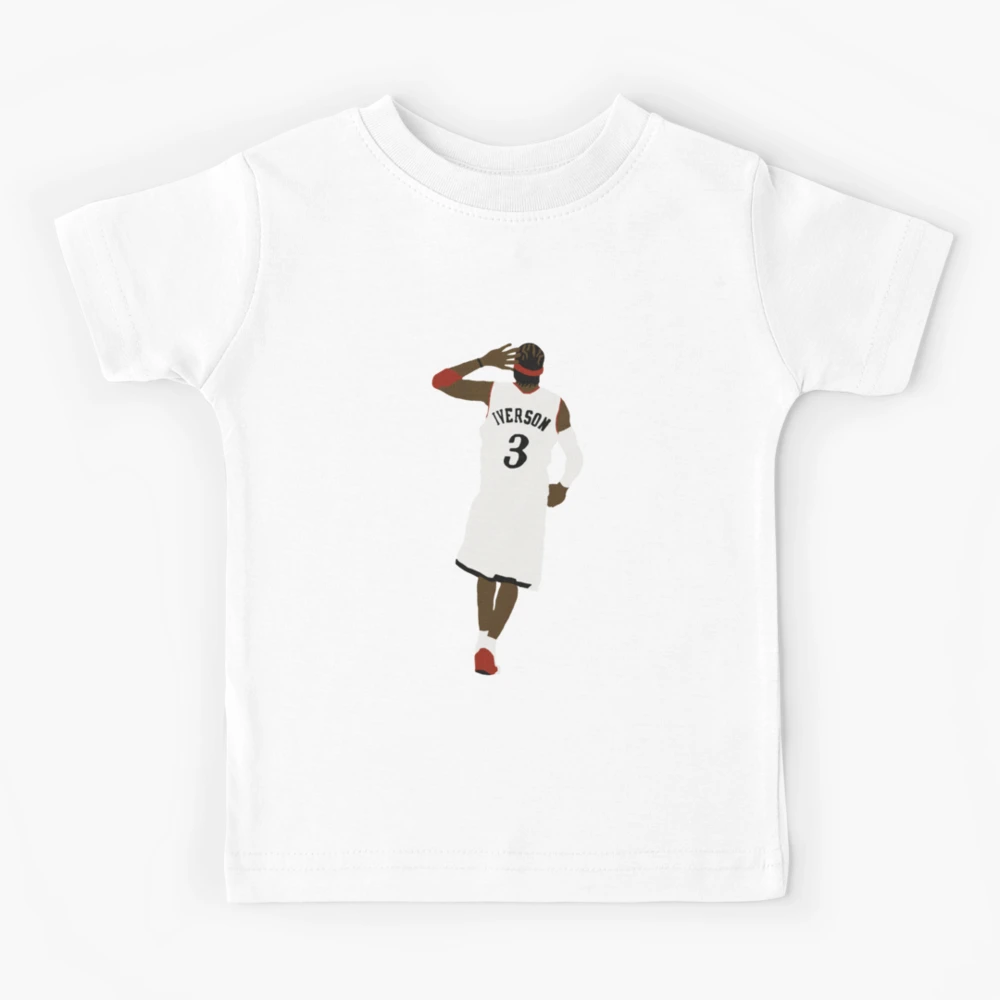 Charles Barkley Philadelphia 76ers Pixel Art 6 Kids T-Shirt