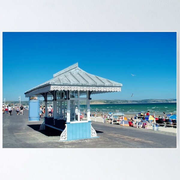 Item preview, Weymouth Seafront Shelter designed and sold by Alisonchambers2.