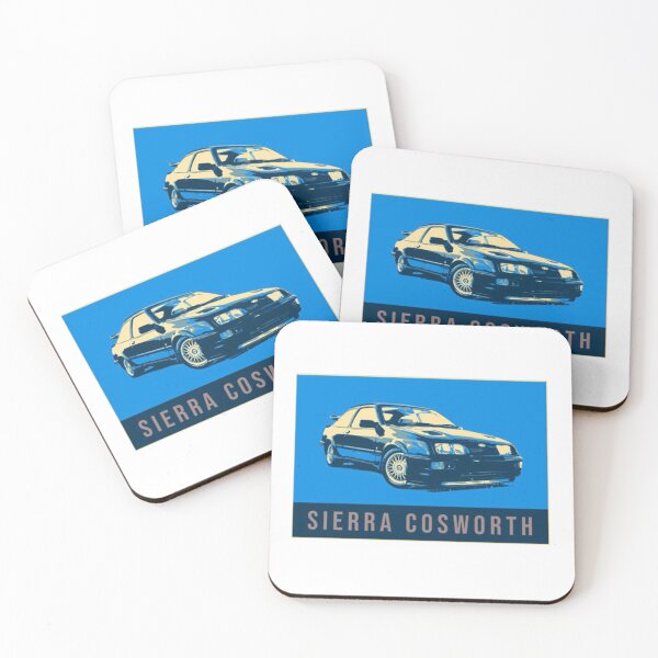 Item preview, Illustration Pop Art Ford Sierra Cosworth1 designed and sold by StickIt2mePrin.