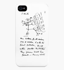 Darwin's tree iPhone 4s/4 Case