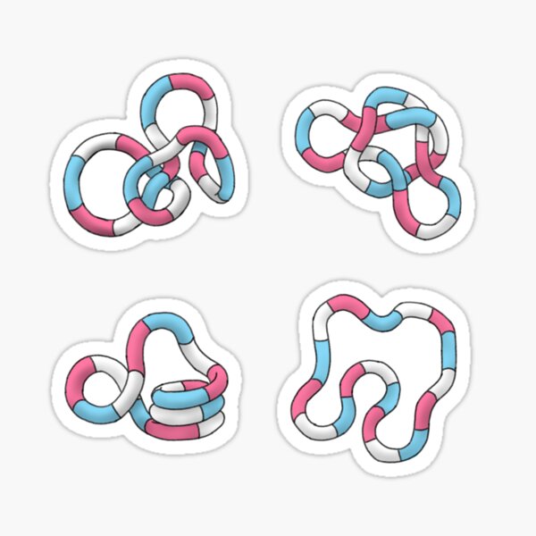 Item preview, Transgender Pride Tangle designed and sold by autisticnacl.
