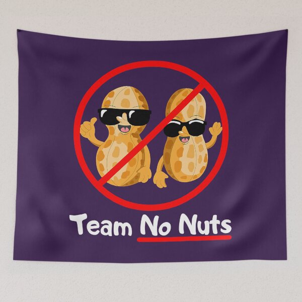 Item preview, Team No Nuts Gender Reveal Party Team Girl Hopefuls designed and sold by LiCardi.