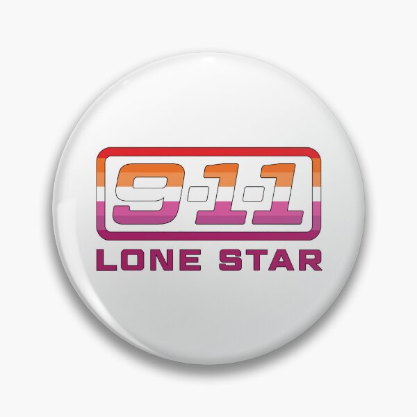 Item preview, 9-1-1: Lone Star logo (Lesbian Pride Themed) designed and sold by Sunny's Delights.