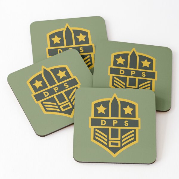 Item preview, DPS Gamer Green Gold Minimalist Army Patch designed and sold by JessicaAmber.