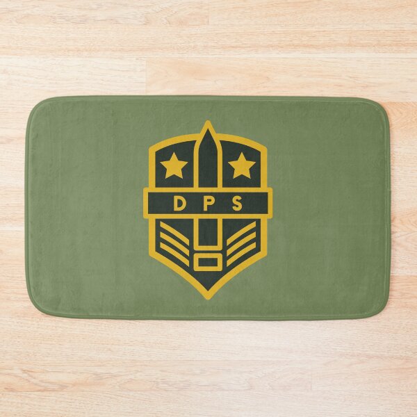 Item preview, DPS Gamer Green Gold Minimalist Army Patch designed and sold by JessicaAmber.