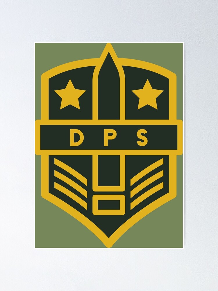 Póster «Parche Del Ejército Fantasma De Las Tropas Especiales Del Cuartel General 23 Del Ejército De La Segunda Guerra Mundial De Triangulargoing