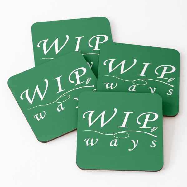 Item preview, WIP Ways | Loopy White designed and sold by RivRains.