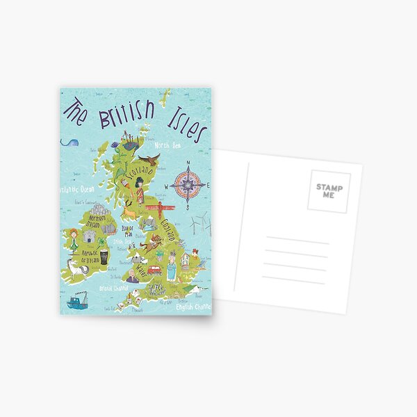 Item preview, Illustrated British Isles designed and sold by Pauline Gregory.