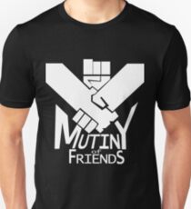 Bunny: Gore Justice - Mutiny Flag (White) Unisex T-Shirt