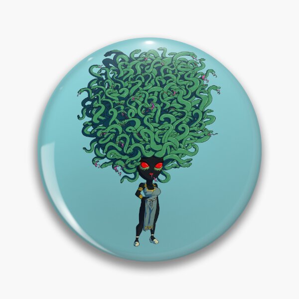 Item preview, Hairy Medusa Gorgon designed and sold by TomiAx.