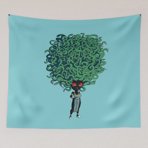 Item preview, Hairy Medusa Gorgon designed and sold by TomiAx.