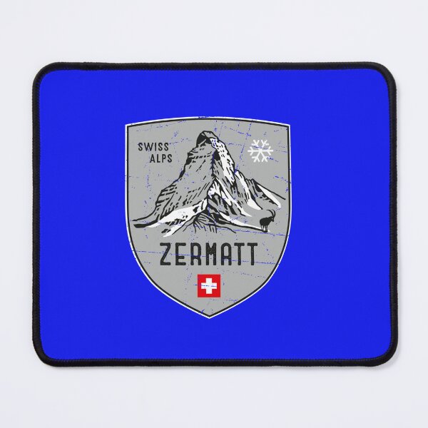 Item preview, Zermatt Mountain Switzerland Emblem  Sticker designed and sold by MorronKatia.