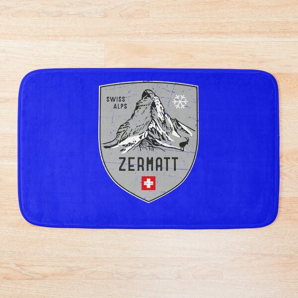 Item preview, Zermatt Mountain Switzerland Emblem  Sticker designed and sold by MorronKatia.
