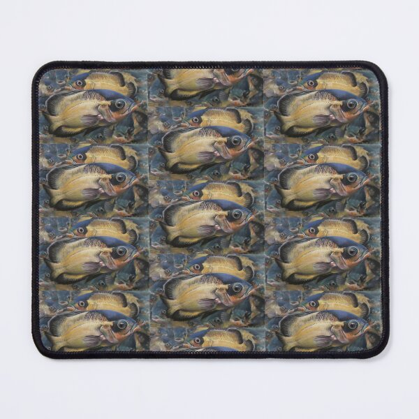 Item preview, Oscar Fish Pastel Drawing – Tropical Aquarium Art Print  designed and sold by AvrilThomasart.