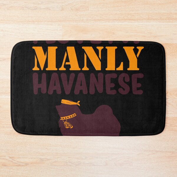 Item preview, Bichón Habanero Canino Mascota Divertido Niño Perro Manly designed and sold by PatriciaCouch1.