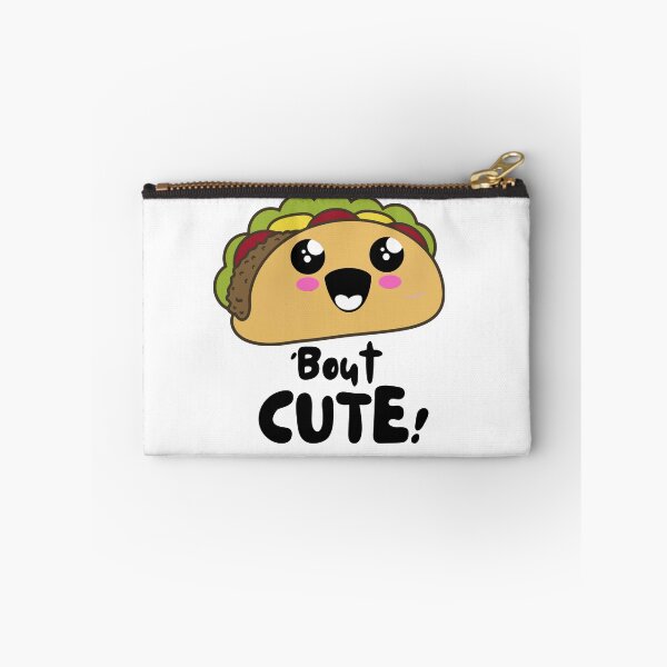 Item preview, Kawaii "Taco 'bout cute"  taco design designed and sold by MamaNeeaDesigns.