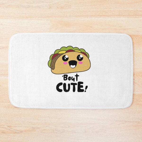 Item preview, Kawaii "Taco 'bout cute"  taco design designed and sold by MamaNeeaDesigns.