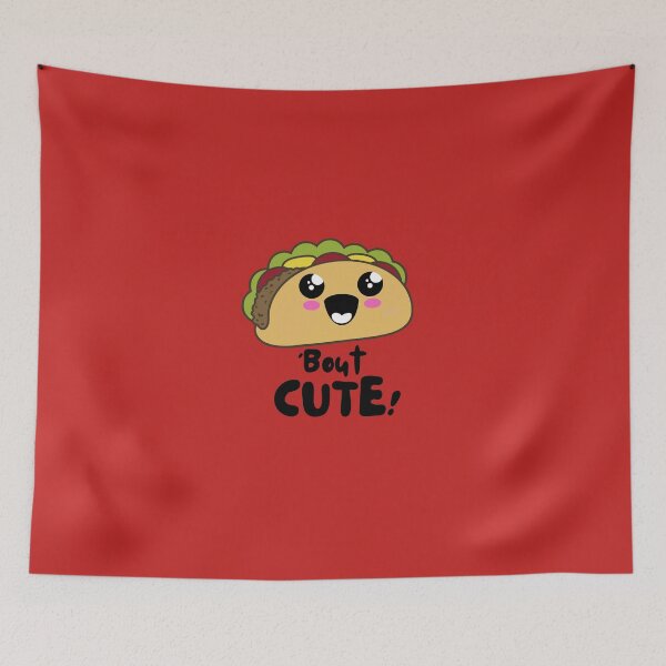 Item preview, Kawaii "Taco 'bout cute"  taco design designed and sold by MamaNeeaDesigns.