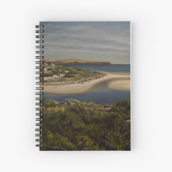 Normanville - Oil painting by Avril Thomas - Adelaide / South Australia Artist Spiral Notebook
