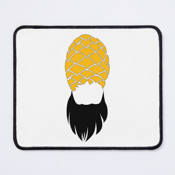 Item preview, Pineapple Head with black beard New Trend Design designed and sold by Raju-Creative.