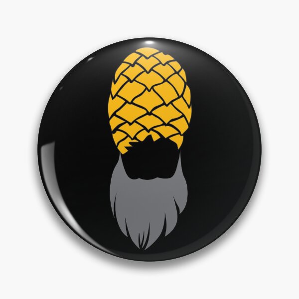 Item preview, Pineapple Head with beard New Trend Design  designed and sold by Raju-Creative.