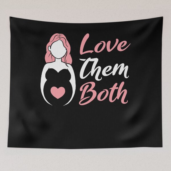 Item preview, Love Them Both Pro Life Classic designed and sold by bluecyrstal00.