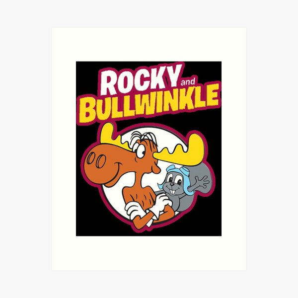 Item preview, Funny Gift Rocky And Bullwinkle Cute Love designed and sold by Emmanuellelockm.