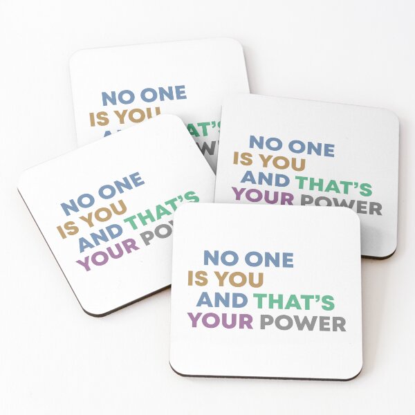 Item preview, No One Is You And Thats Your Power designed and sold by TlbCouture.