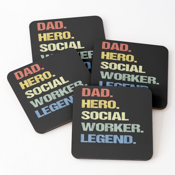 Item preview, Funny social worker dad T-Shirt designed and sold by pinkeyatur.