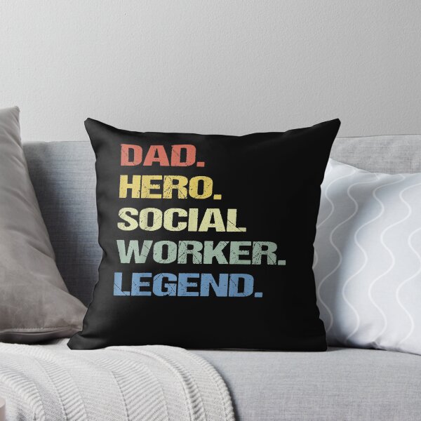 Item preview, Funny social worker dad T-Shirt designed and sold by pinkeyatur.