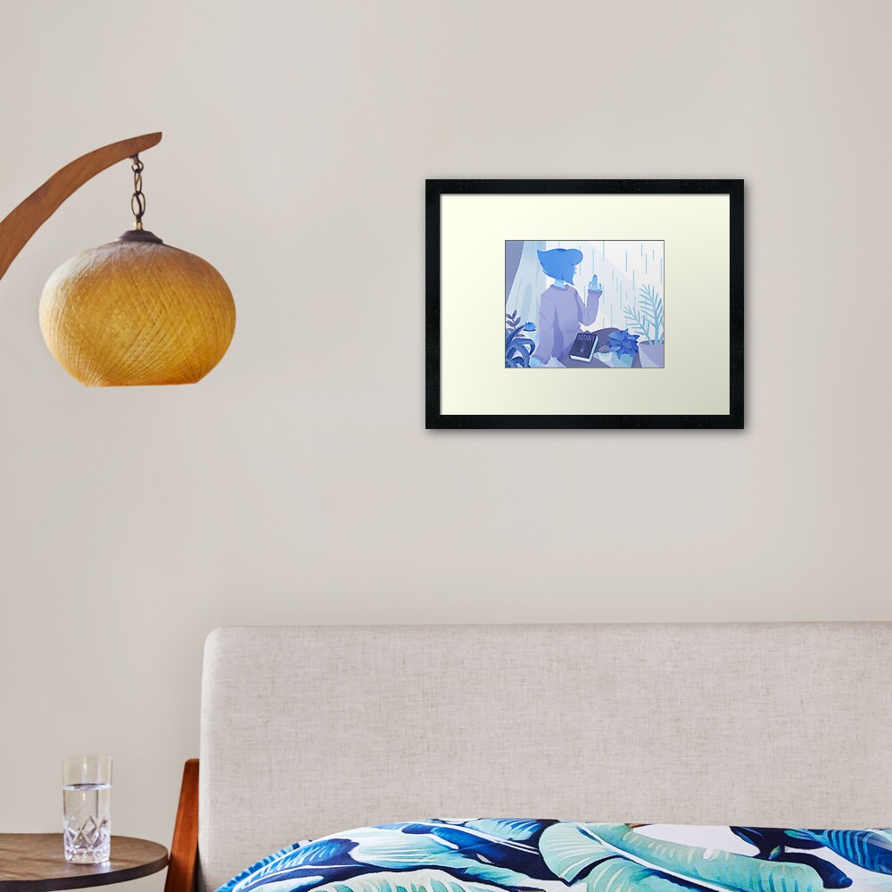 Item preview, Framed Art Print designed and sold by Anushbanush.