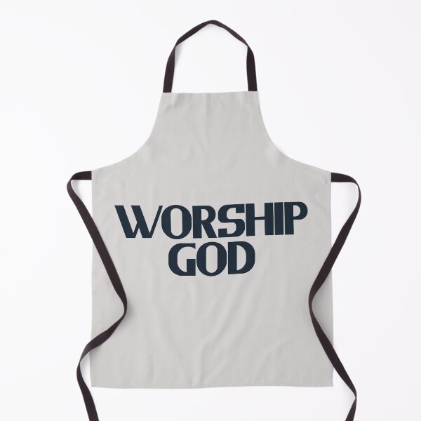 Item preview, Worship God - Black Bold Text designed and sold by Chubuter.