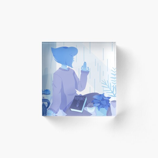 Rainy Days Acrylic Block