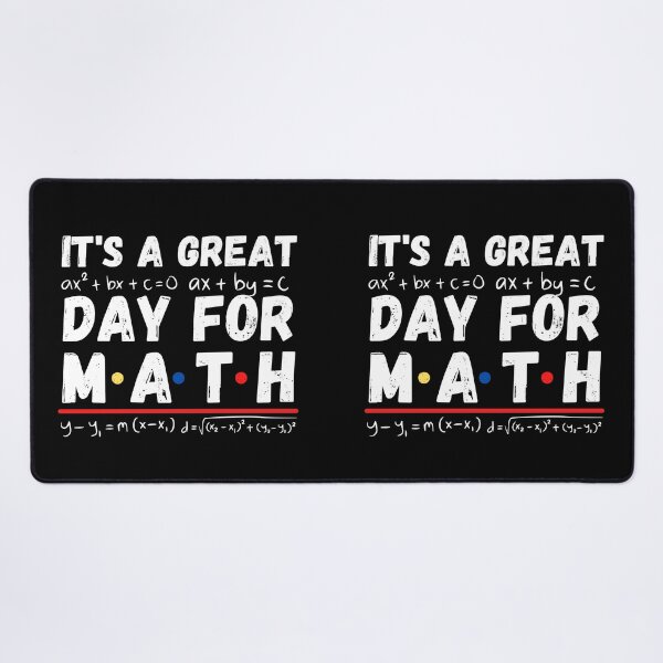 Item preview, it's a great day for math designed and sold by ronaldsonou.
