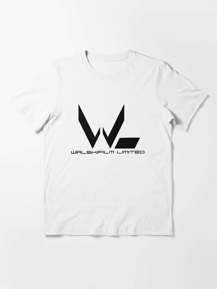 Thumbnail 3 of 7, Essential T-Shirt, Black Walskifilm Logo designed and sold by walskifilm.